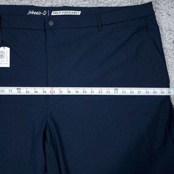 Johnnie-O Cross Country Shorts Prep-formance Navy Blue High Tide Size 56 - Picture 9 of 9